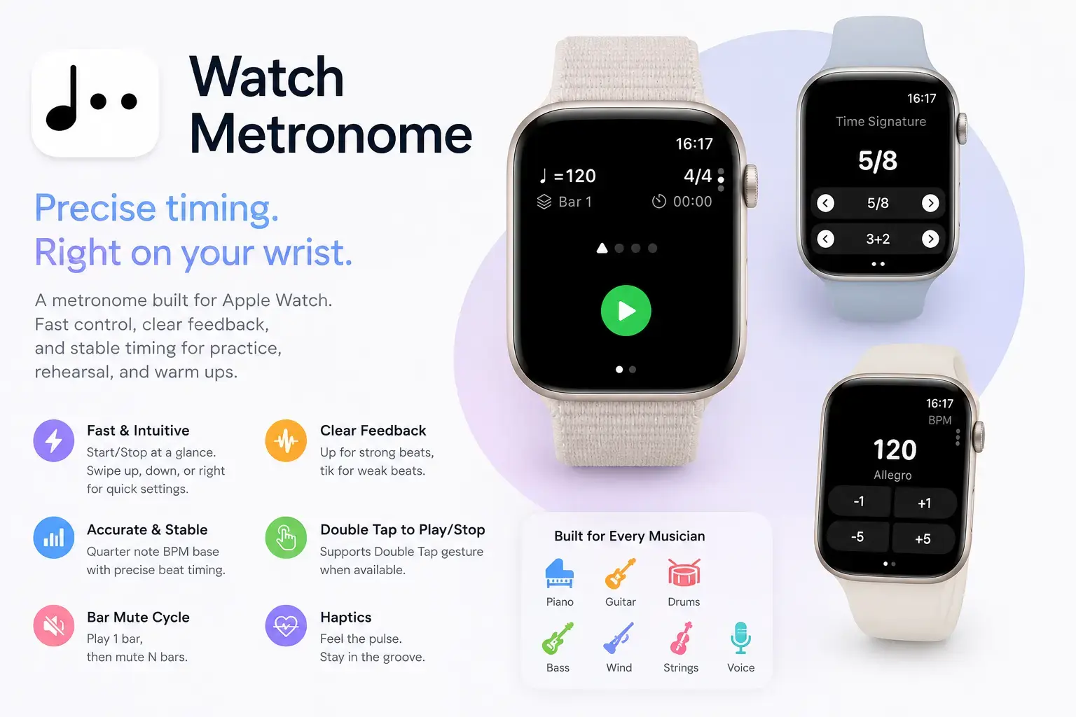 WatchMetronome banner